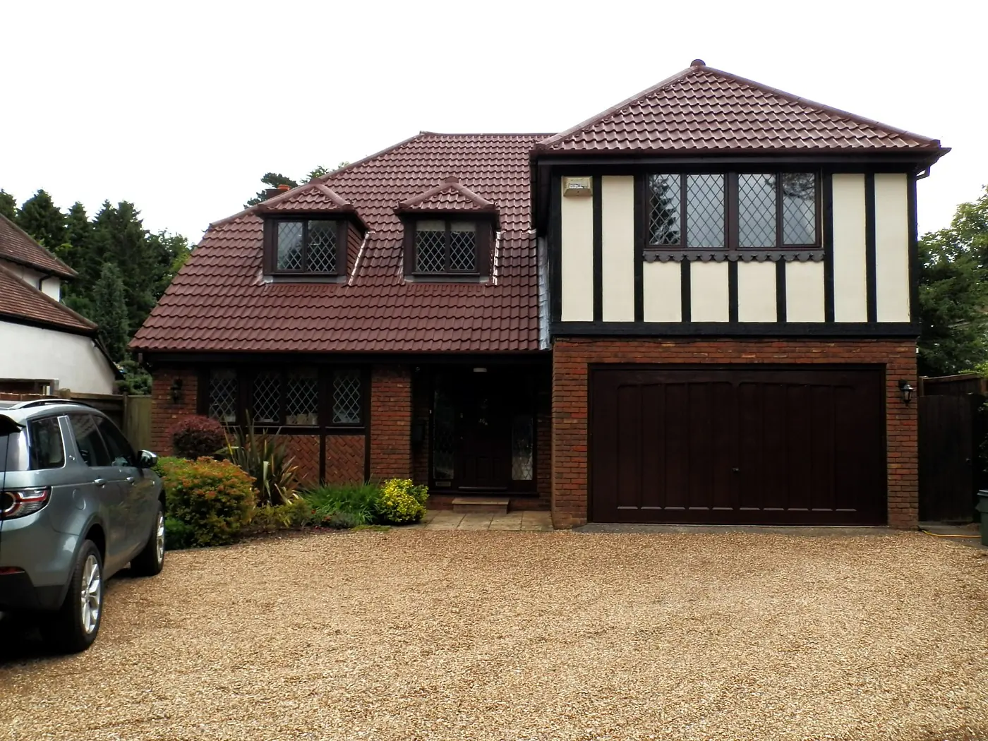 The same house with a terracotta coated roof