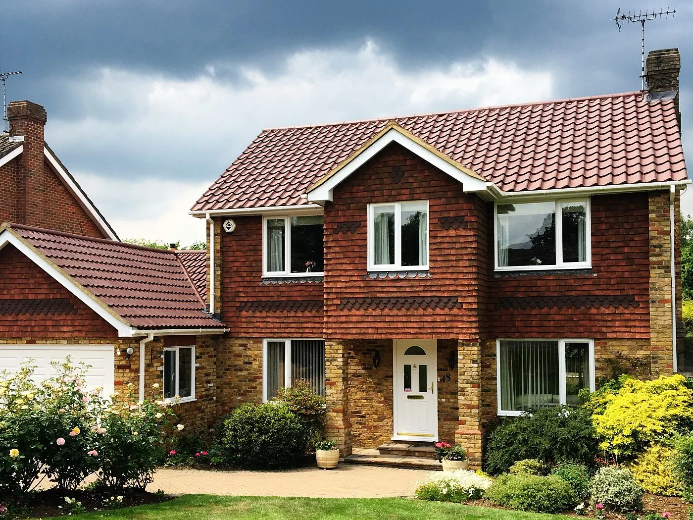 The same roof after the RENOTEC system
