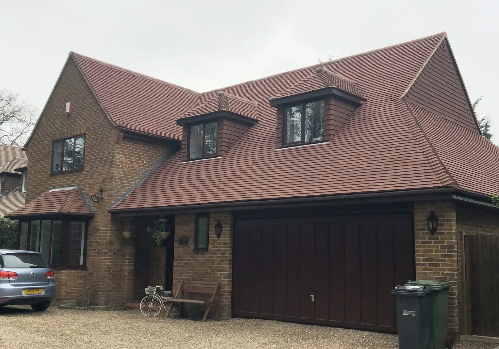 The same roof after a full clean